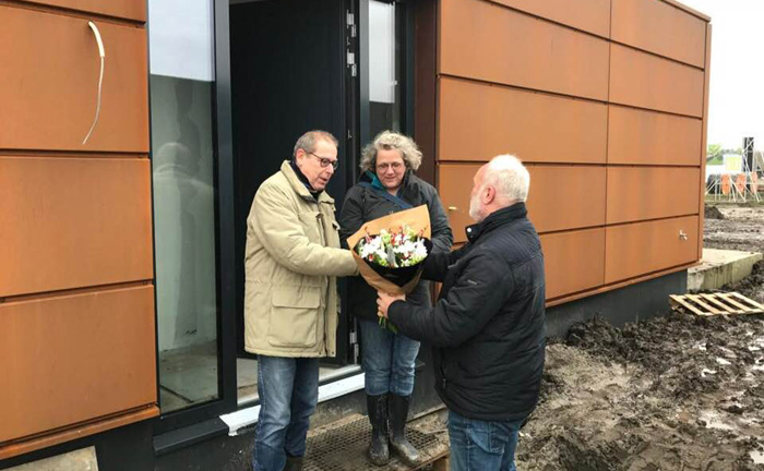 De eerste EMH-woning opgeleverd
